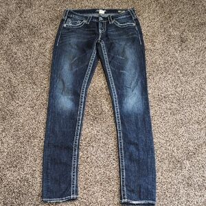 Silver Jeans  Aiko Dark Blue Skinny Jeans Size 26x33 Women's